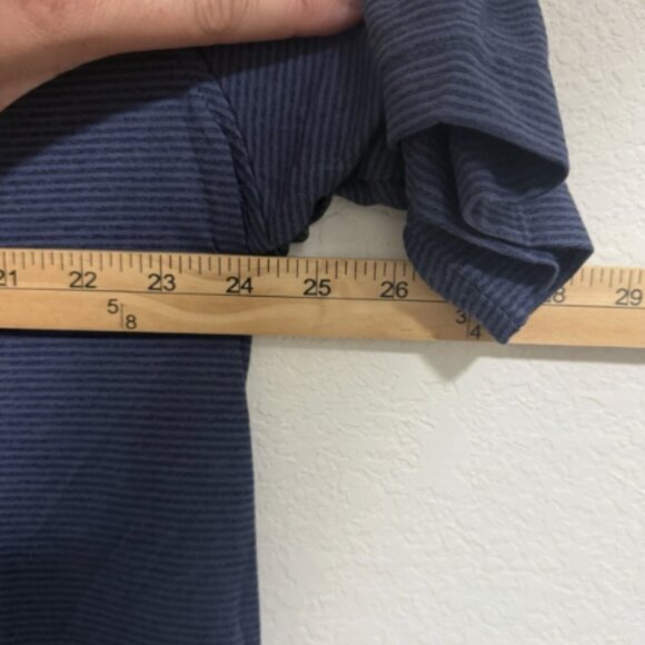 Peter Millar Crown Sport Men’s Polo Shirt NWT Short Sleeve Navy Striped Size XL - Picture 10 of 12